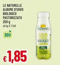 Famila Superstore Naturelle albume d'uovo biologico offerta