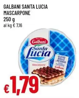 Famila Superstore Galbani Santa Lucia Mascarpone offerta