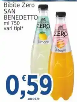 Market Ingross Bibite Zero San Benedetto offerta
