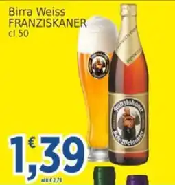 Market Ingross Birra Weiss Franziskaner offerta