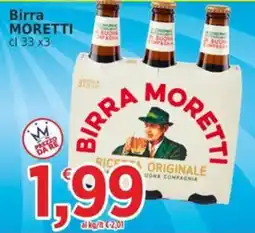 Market Ingross Birra Moretti offerta