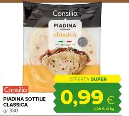 Tigre Consilia Piadina Sottile Classica offerta