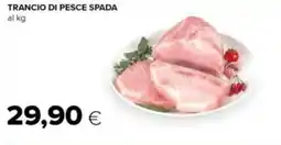 Tigre Trancio di pesce spada offerta