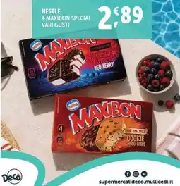 Deco Superfreddo Maxibon special Nestlé offerta