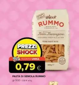 Tigre Pasta di semola Rummo offerta