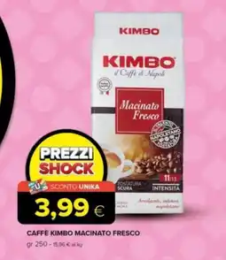 Tigre Caffè Kimbo Macinato Fresco offerta