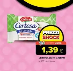 Tigre Certosa Light Galbani offerta