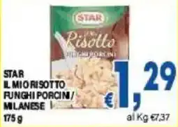 DEM Star il mio risotto funghi porcini / milanese offerta