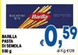 DEM Barilla pasta di semola offerta