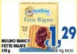 DEM Mulino Bianco Fette Rigate offerta