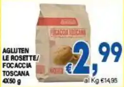 DEM Agluten le rosette/ focaccia toscana offerta