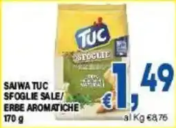 DEM Saiwa Tuc sfoglie sale/erbe aromatiche offerta