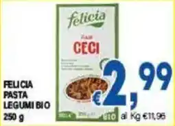 DEM Felicia pasta legumi bio offerta