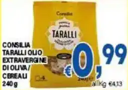 DEM Consilia Taralli Olio Extravergine di Oliva / Cereali offerta