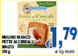 DEM Mulino Bianco Fette ai Cereali Malto offerta