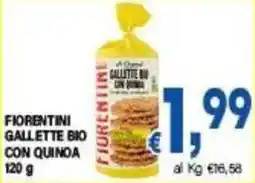 DEM Fiorentini Gallette bio con quinoa offerta