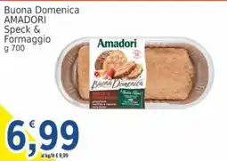 Market Ingross Buona Domenica Amadori Speck & Formaggio offerta