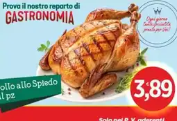 Market Ingross Pollo allo Spiedo offerta