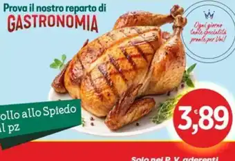 Market Ingross Pollo allo Spiedo offerta