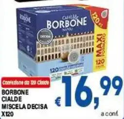 DEM Caffè Borbone Cialde Miscela Decisa offerta