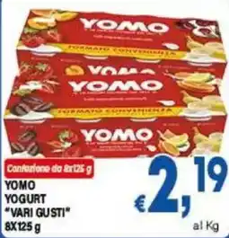 DEM Yomo yogurt vari gusti offerta
