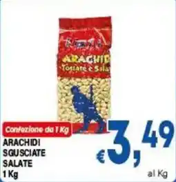 DEM Arachidi sgusciate salate offerta