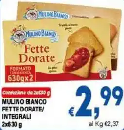 DEM Mulino Bianco Fette Dorate offerta