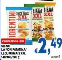 DEM Si&No la non patatina/legumi/mais xxl offerta