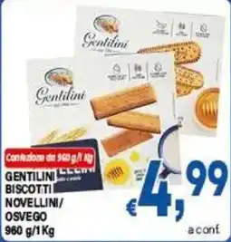 DEM Gentilini biscotti novellini/osvego offerta