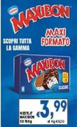 DEM Maxibon classic Nestlé offerta