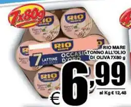 DEM Tonno all'olio di oliva Rio Mare offerta