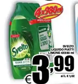 DEM Svelto liquido piatti limone offerta