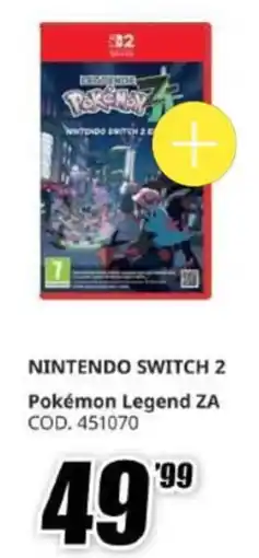 MediaWorld Pokémon Legend ZA offerta