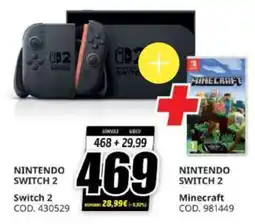 MediaWorld Nintendo Switch 2 offerta