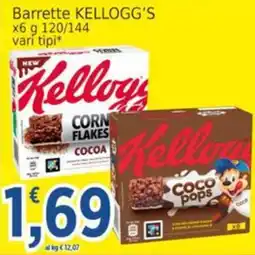 Market Ingross Barrette Kellogg's offerta