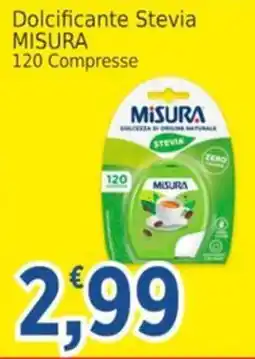 Market Ingross Dolcificante Stevia Misura offerta
