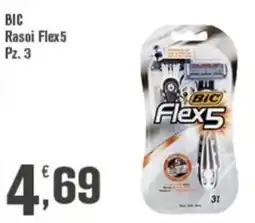 Conté Supermercati BIC Rasoi Flex5 offerta