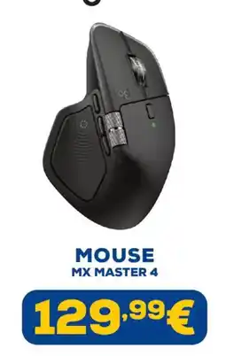 Euronics Logitech Mouse MX Master 4 offerta