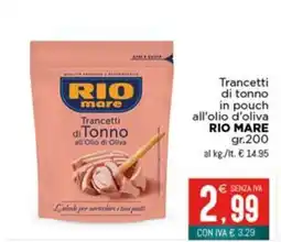 Altasfera Trancetti di Tonno all'Olio di Oliva RIO MARE offerta