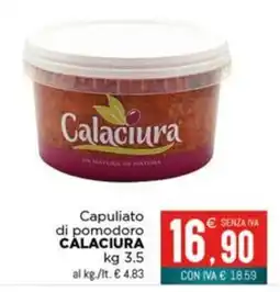Altasfera Capuliato di pomodoro Calaciura offerta