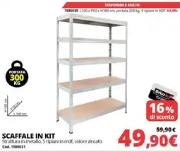 Brico Io Scaffale in kit offerta