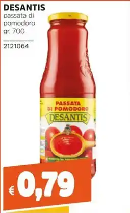 Stop&Shop Passata di pomodoro Desantis offerta