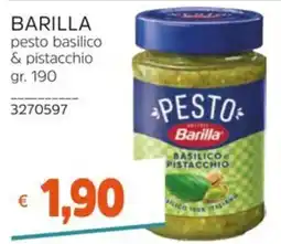 Stop&Shop Pesto basilico & pistacchio Barilla offerta