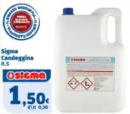 Sigma Sigma Candeggina offerta