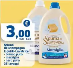 Sigma Spuma di Sciampagna Liquido Lavatrice offerta