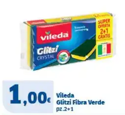 Sigma Vileda Glitzi Fibra Verde offerta