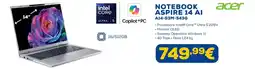 Euronics Acer Notebook Aspire 14 AI offerta