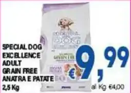 DEM Special Dog Excellence Adult Grain Free Anatra e Patate offerta