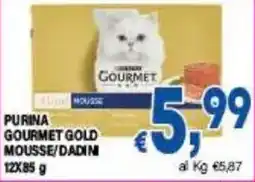 DEM Purina Gourmet Gold Mousse/Dadini offerta