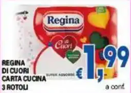 DEM Regina di cuori carta cucina offerta